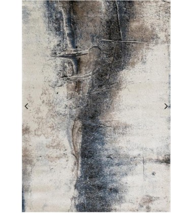  (E117/7181 160230)-Breeze Cream Blue Brown Urban Rift Rug, 5'3