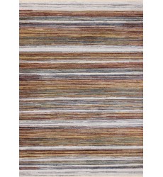  (G457/2626 240310)-Marisa Multicolour Striped Plush Rug, 7'10