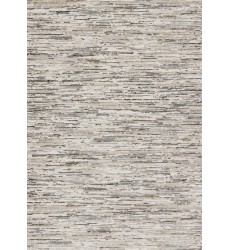  (G613/9121 160230)-Luca Beige Grey Organic Lines Rug, 5'3