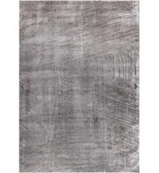  (G924/4525 240320)-Hayden Grey Cream Distressed Brushstrokes Rug, 7'10