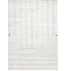  (G928/4161 240320)-Hayden Light Cream Modern Lines Rug, 7'10