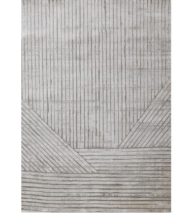  (G928/4323 240320)-Hayden Grey Modern Lines Rug, 7'10