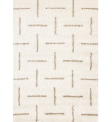  (H640/3212 160230)-Pascal Cream Beige Scattered Lines Rug, 5'3