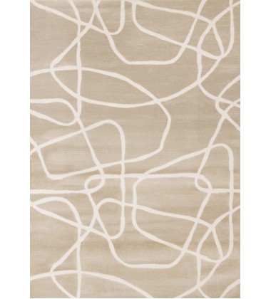  (H936/0151 240320)-Leo Beige Cream Organic Line Design Rug, 7'10