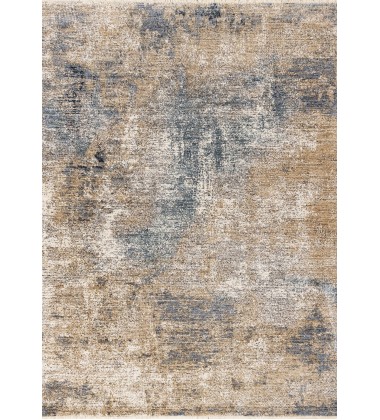  (J200/2515 240310)-Marisa Blue Beige White Distressed Rug, 7'10