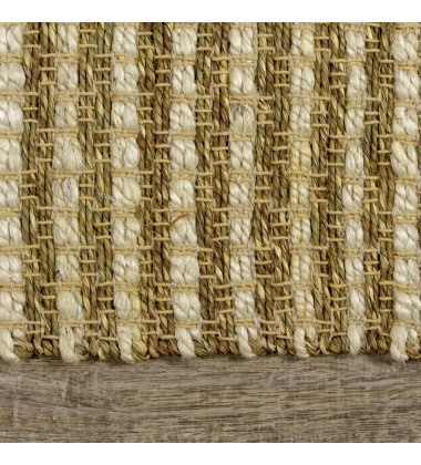 Kalora - 2x4 Naturals Beige Intricate Weave Rug (SH121 60110)
