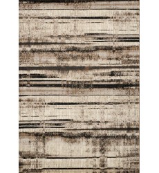 Kalora - 2x8 Platinum Beige Brown Distressed Stripes Rug (3911/63 60230)
