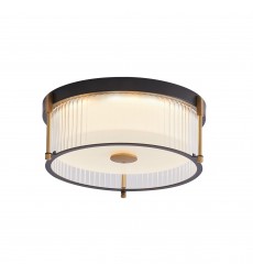  Kandil-Flush Mounts-(J147-FBKG)-Black x Gold