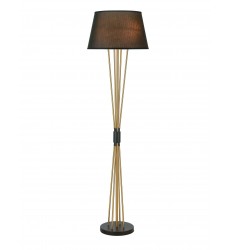  Kandil-Floor Lamps-(h605fl-2bk)-Black x Gold