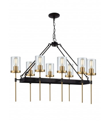  Kandil-Chandeliers-(h6427-8b)-Black x Gold