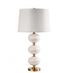 Kandil-Table Lamps-(hy211211-wh)-White x Gold  Kandil-Table Lamps-(hy211211-wh)-White x Gold