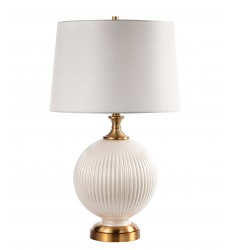 Kandil-Table Lamps-(hy211213-wh)-White x Gold  Kandil-Table Lamps-(hy211213-wh)-White x Gold