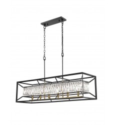 Kandil-Chandeliers-(u100-6p-b)-Black x Gold  Kandil-Chandeliers-(u100-6p-b)-Black x Gold