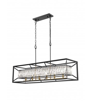 Kandil-Chandeliers-(u100-6p-b)-Black x Gold  Kandil-Chandeliers-(u100-6p-b)-Black x Gold