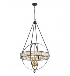 Kandil-Chandeliers-(u101-6p-b)-Black x Gold  Kandil-Chandeliers-(u101-6p-b)-Black x Gold