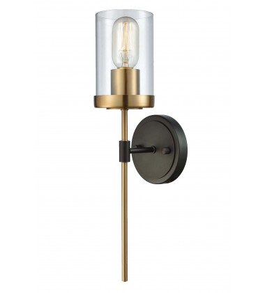  Kandil-Wall Sconce-(w6427-1a)-Black x Gold