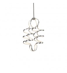  Synergy Antique Silver Down Chandeliers (CH93934-AS) - Kuzco Lighting