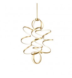  Synergy Antique Brass Down Chandeliers (CH93941-AN) - Kuzco Lighting