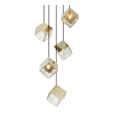  40W G9 Champagne Gold Metal Pendants (C30505CG) - Matteo
