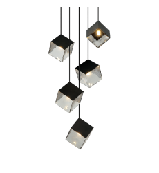  40W G9 Matte Black Metal Pendants (C30505MB) - Matteo