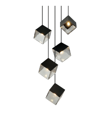  40W G9 Matte Black Metal Pendants (C30505MB) - Matteo
