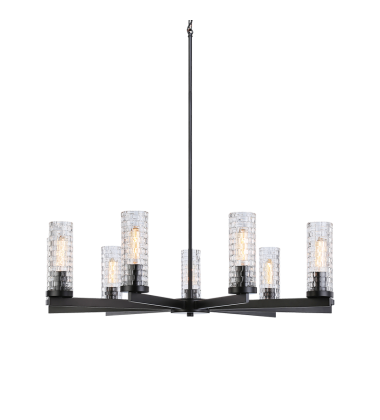 60 Watt Candelabra E12 Black Metal Pendants (C32109BK) - Matteo 60 Watt Candelabra E12 Black Metal Pendants (C32109BK) - Matteo