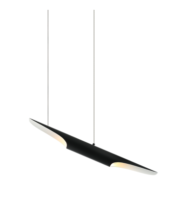  40 Watt Candelabra E12  Matte Black Metal Chandelier (C32412MB) - Matteo