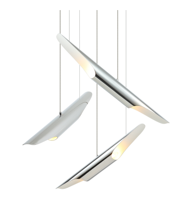  40 Watt Candelabra E12  Chrome Metal Chandelier (C32416CH) - Matteo