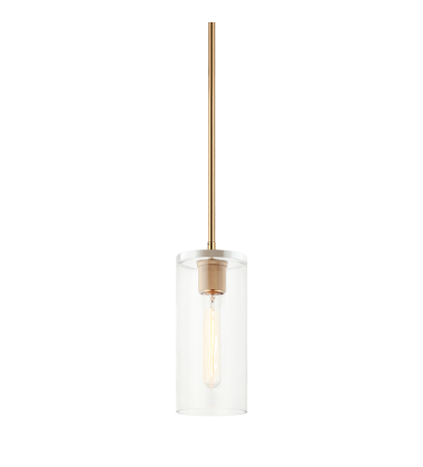  40W Medium Base Aged Gold Brass Metal Pendants (C32501AG) - Matteo