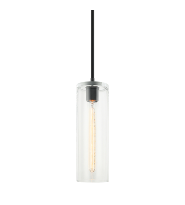  40W Medium Base Matte Black Metal Pendants (C32511MB) - Matteo