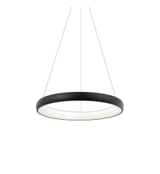  36W LED Matte Black Metal Pendants (C32724MB) - Matteo