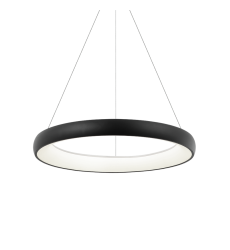  48W LED Matte Black Metal Pendants (C32732MB) - Matteo