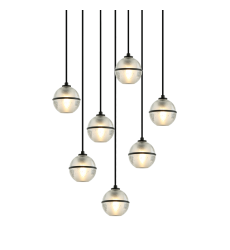  40W G9 Matte Black Metal Pendants (C33107MB) - Matteo