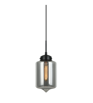 100 Watt Medium E26 Smoke Metal Pendant (C41401SM) - Matteo 100 Watt Medium E26 Smoke Metal Pendant (C41401SM) - Matteo