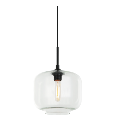  60 Watt Medium E26  Clear Metal Pendant (C41407CL) - Matteo