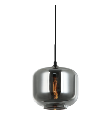  60 Watt Medium E26  Smoke Metal Pendant (C41407SM) - Matteo