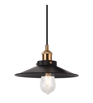 60 Watt Medium E26 Aged Gold Brass Metal Pendant (C46111AGBK) - Matteo 60 Watt Medium E26 Aged Gold Brass Metal Pendant (C46111AGBK) - Matteo