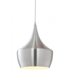  60 Watt Medium E26  Brushed Nickel Metal Pendant (C48702BN) - Matteo