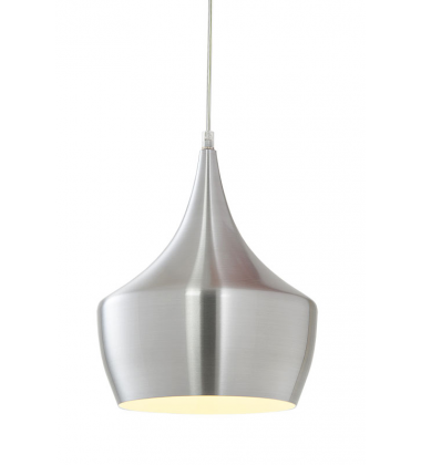  60 Watt Medium E26  Brushed Nickel Metal Pendant (C48702BN) - Matteo