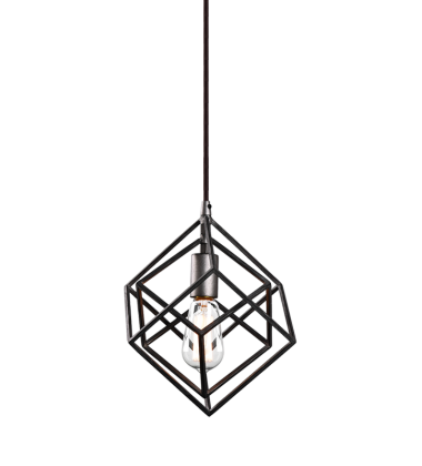 100 Watt Medium E26 Rusty Black Metal Pendant (C54621RB) - Matteo 100 Watt Medium E26 Rusty Black Metal Pendant (C54621RB) - Matteo