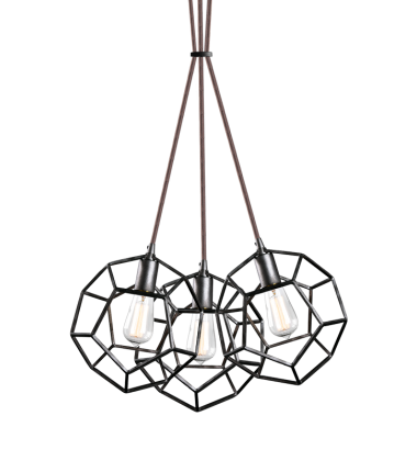 100 Watt Medium E26 Rusty Black Metal Pendant (C54633RB) - Matteo 100 Watt Medium E26 Rusty Black Metal Pendant (C54633RB) - Matteo