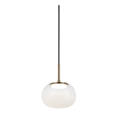  8W LED Aged Gold Brass Metal Pendants (C60501AGWH) - Matteo