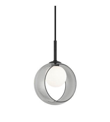  5W LED G9 Black Metal Pendants (C60601BKSM) - Matteo