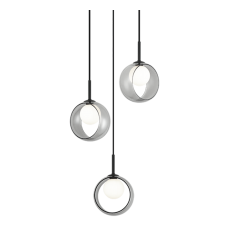  5W LED G9 Black Metal Pendants (C60603BKSM) - Matteo