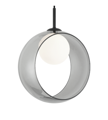  5W LED G9 Black Metal Pendants (C60611BKSM) - Matteo