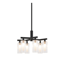  5W LED G9 Black Metal Chandelier (C60806BK) - Matteo