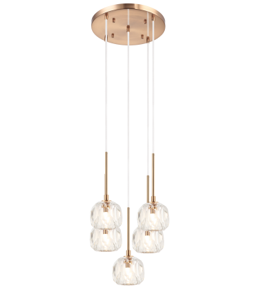  Rosa Chandelier(C61435AG)-Matteo