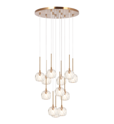  ROSA Chandelier(C61442AG)-Matteo
