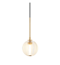  40W G9 Aged Gold Brass Metal Pendants (C61601AGCL) - Matteo