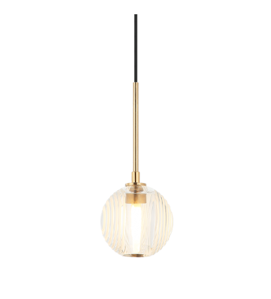  40W G9 Aged Gold Brass Metal Pendants (C61601AGCL) - Matteo